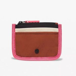 Lululemon True Identity Card Case Dark Terracotta/White Opal/Black